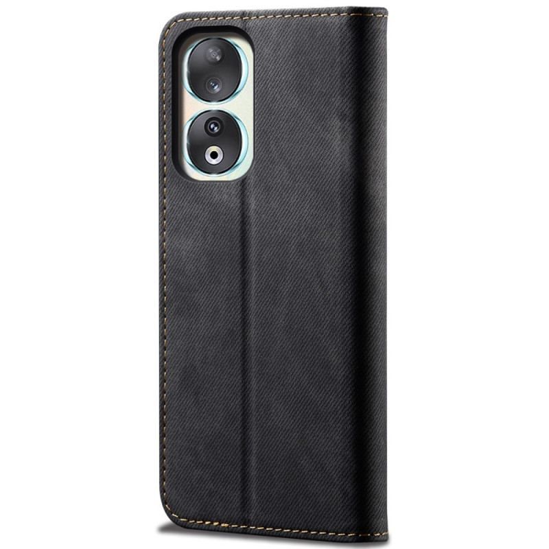 Flip Cover Honor 90 Tissu