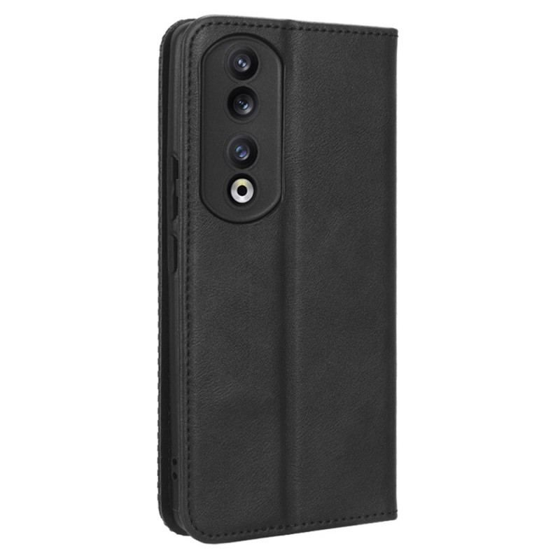 Flip Cover Honor 90 Vintage Stylée