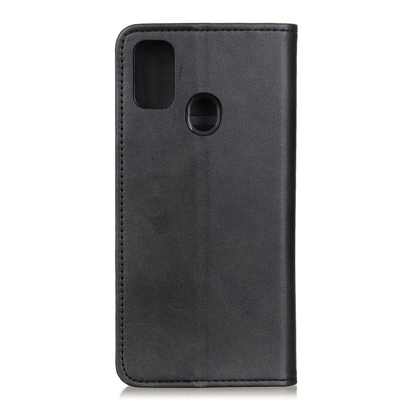 Flip Cover Honor 9x Lite Cuir Fendu Élégance