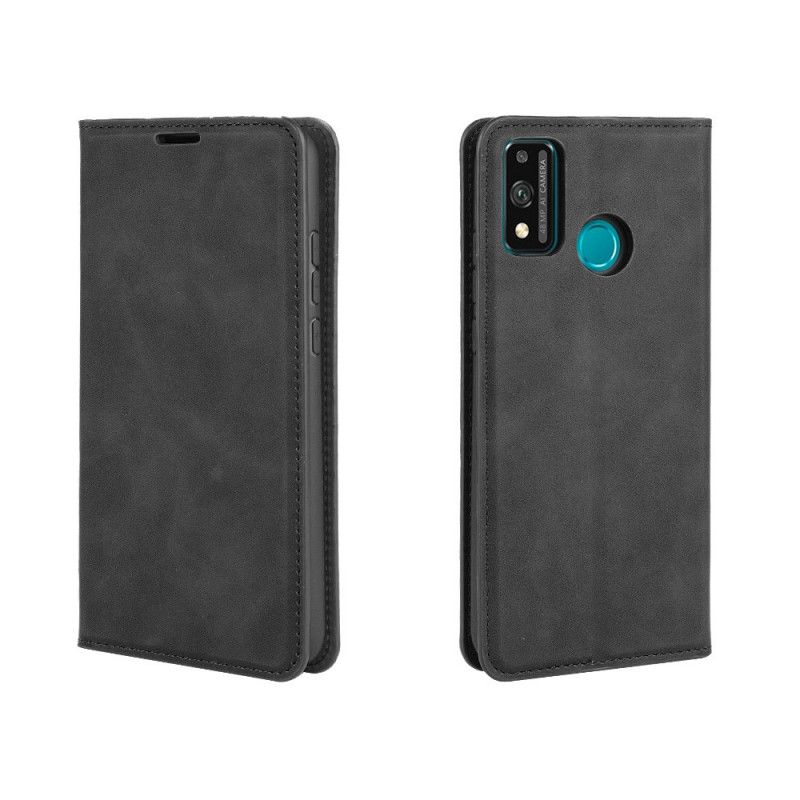 Flip Cover Honor 9x Lite Effet Cuir Douceur Soie