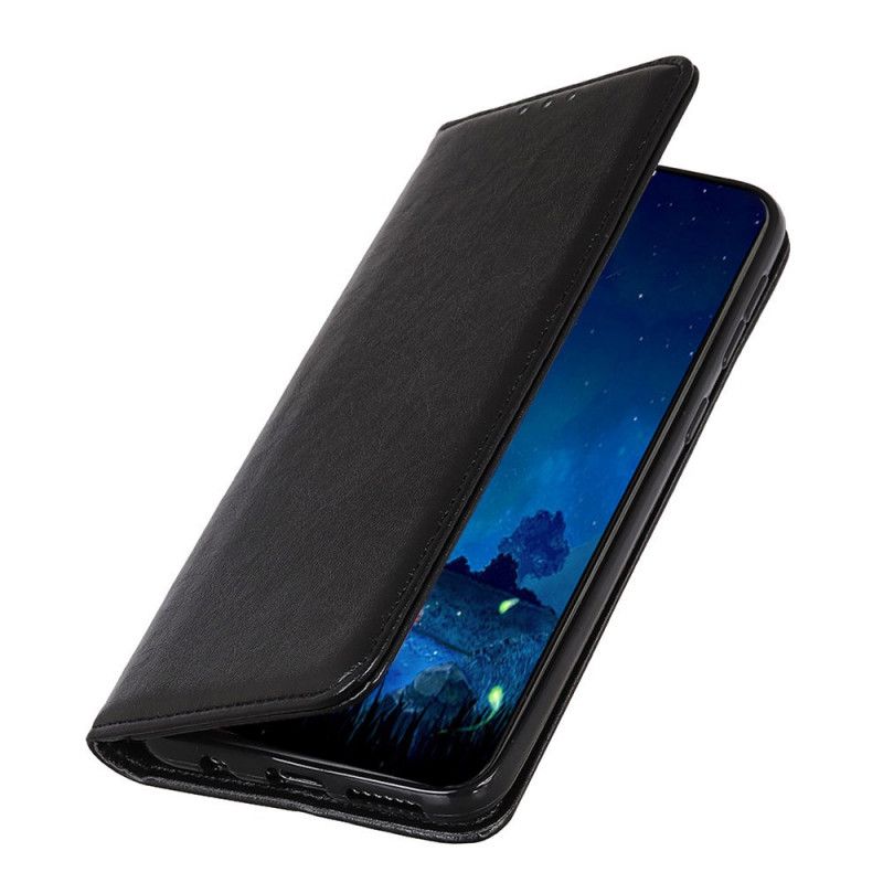 Flip Cover Honor 9x Pro Cuir Fendu Élégance