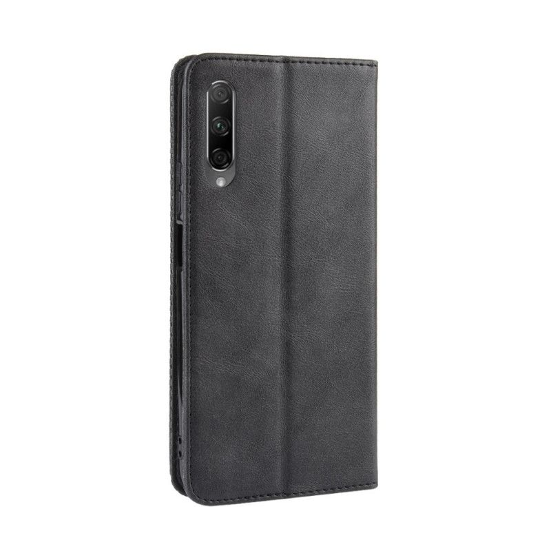 Flip Cover Honor 9x Pro Effet Cuir Vintage Stylisé