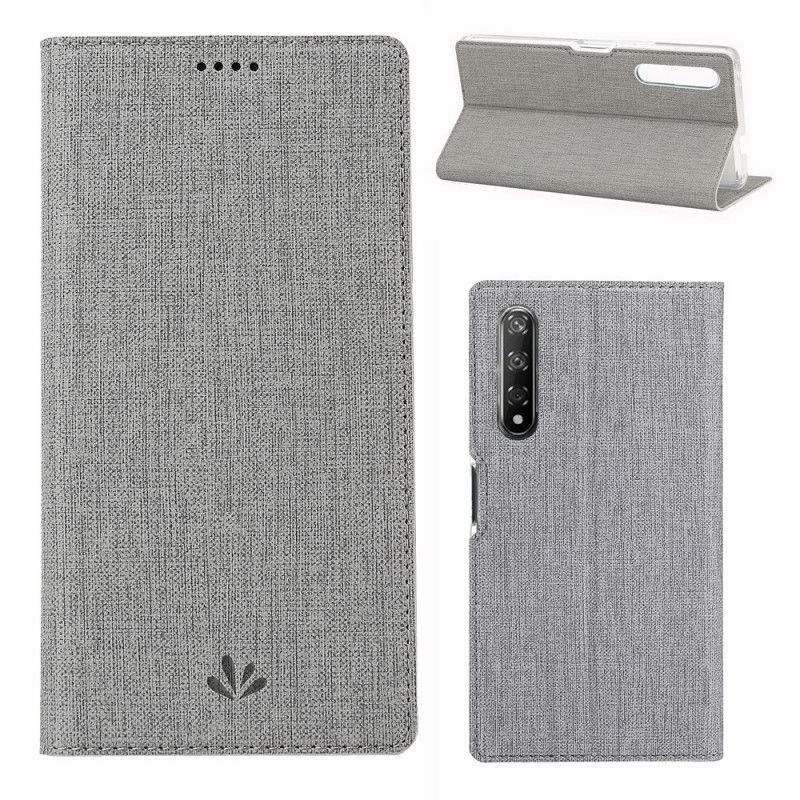 Flip Cover Honor 9x Pro Texturée