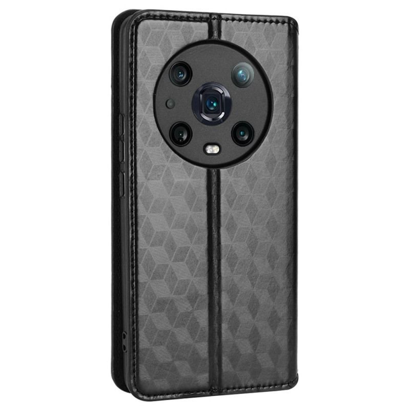 Flip Cover Honor Magic 4 Pro Motif 3D