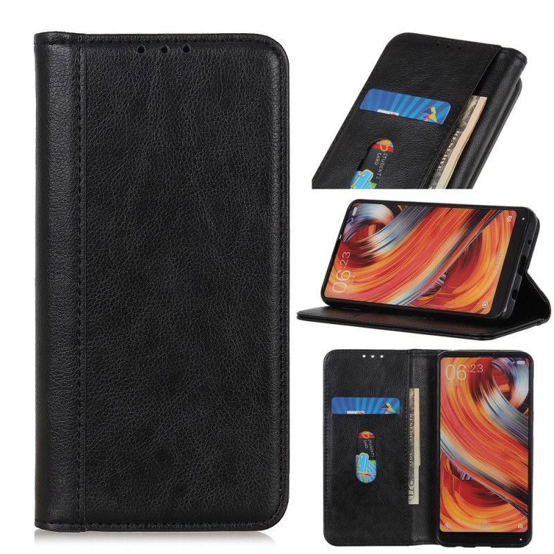 Flip Cover Huawei P Smart Z / Honor 9x Cuir Fendu