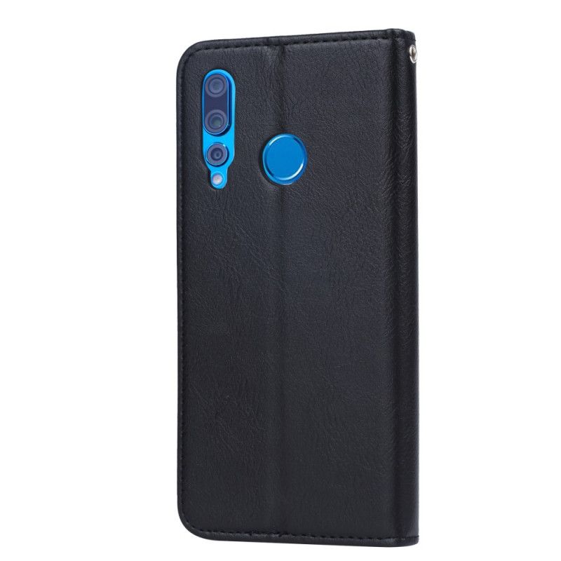 Flip Cover Huawei P Smart Z / Honor 9x Simili Cuir Porte-cartes