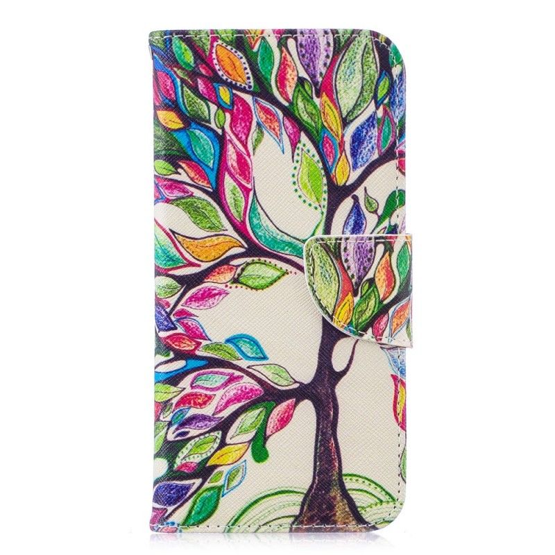 Housse Honor 10 Lite / Huawei P Smart 2019 Arbre Coloré