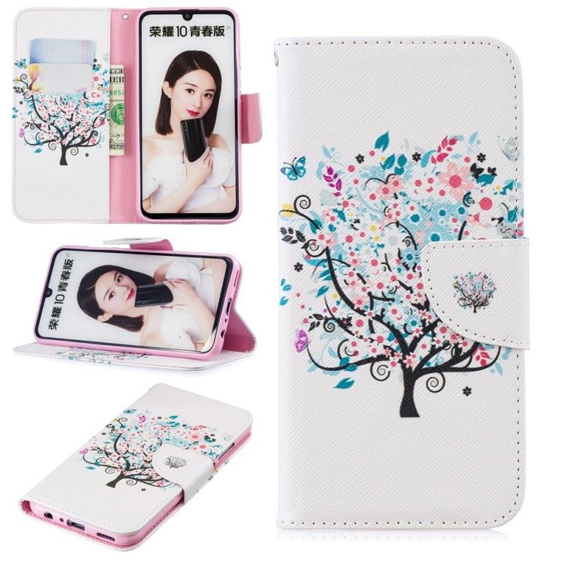 Housse Honor 10 Lite / Huawei P Smart 2019 Flowered Tree