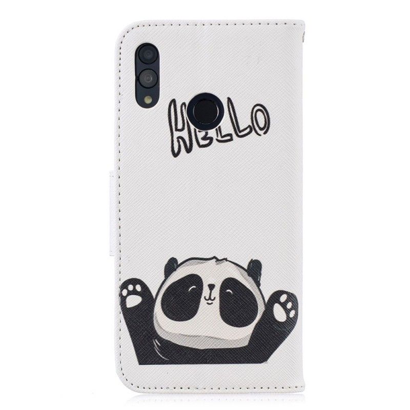 Étui Housse Honor 10 Lite / Huawei P Smart 2019 Hello Panda