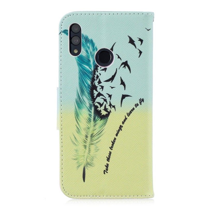 Housse Honor 10 Lite / Huawei P Smart 2019 Learn To Fly