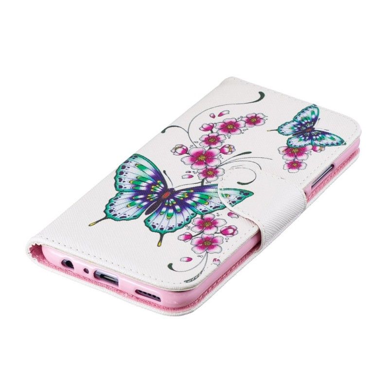 Housse Honor 10 Lite / Huawei P Smart 2019 Merveilleux Papillons