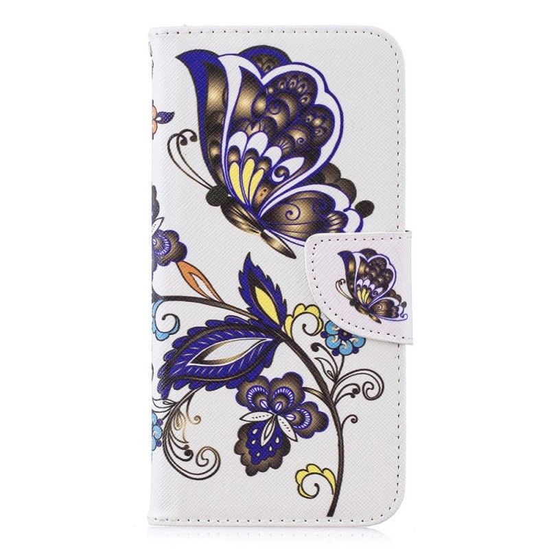 Housse Honor 10 Lite / Huawei P Smart 2019 Tattoo Papillon