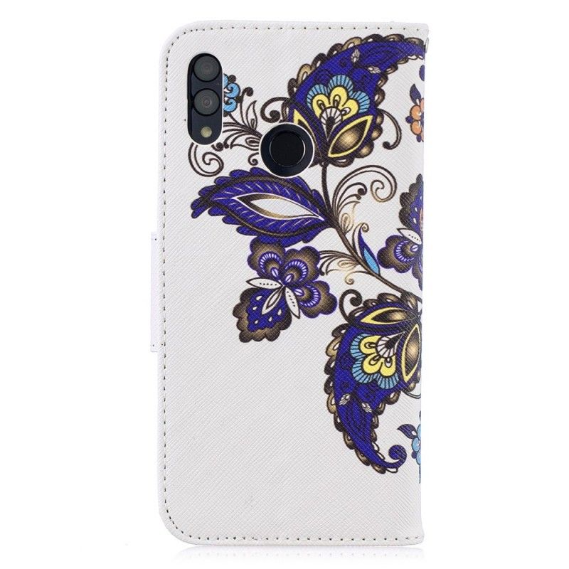 Housse Honor 10 Lite / Huawei P Smart 2019 Tattoo Papillon