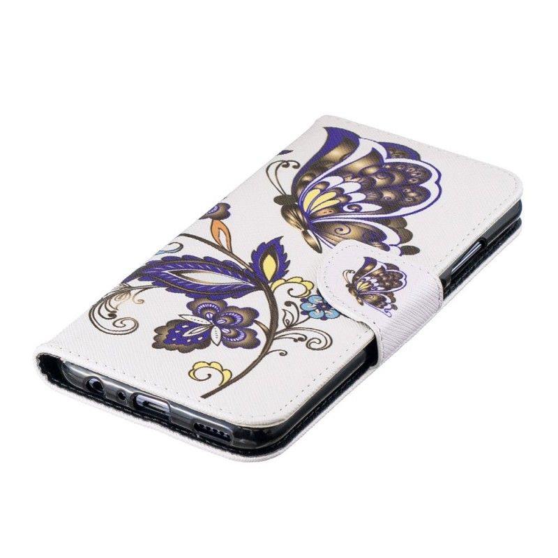 Housse Honor 10 Lite / Huawei P Smart 2019 Tattoo Papillon