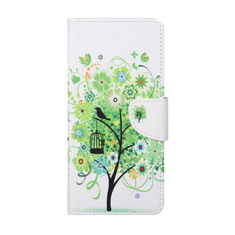 Housse Honor 10x Lite Arbre Fleuri Vert