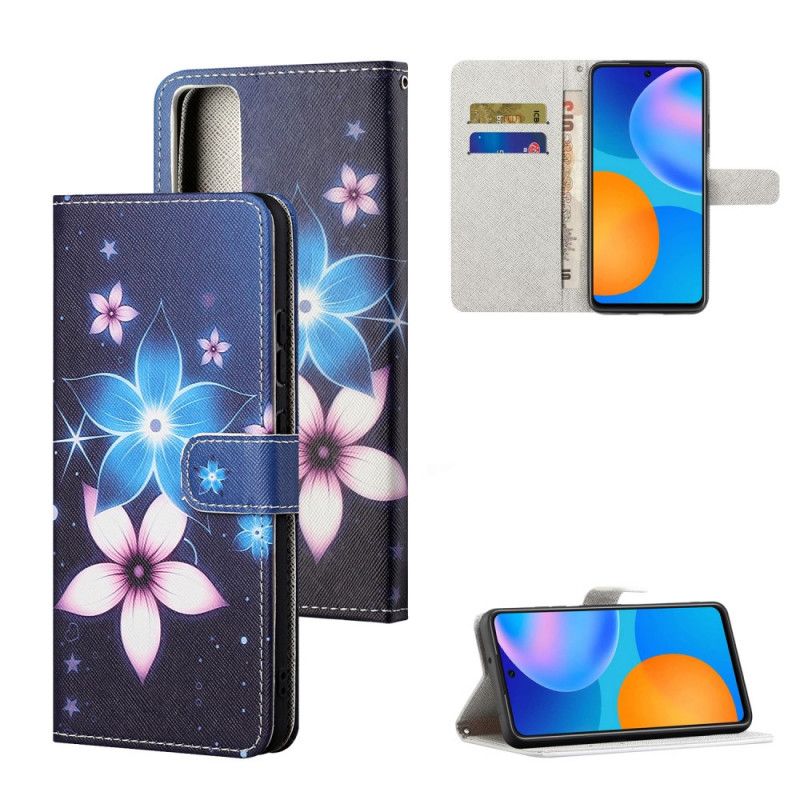 Housse Honor 10x Lite Fleurs Lunaires À Lanière