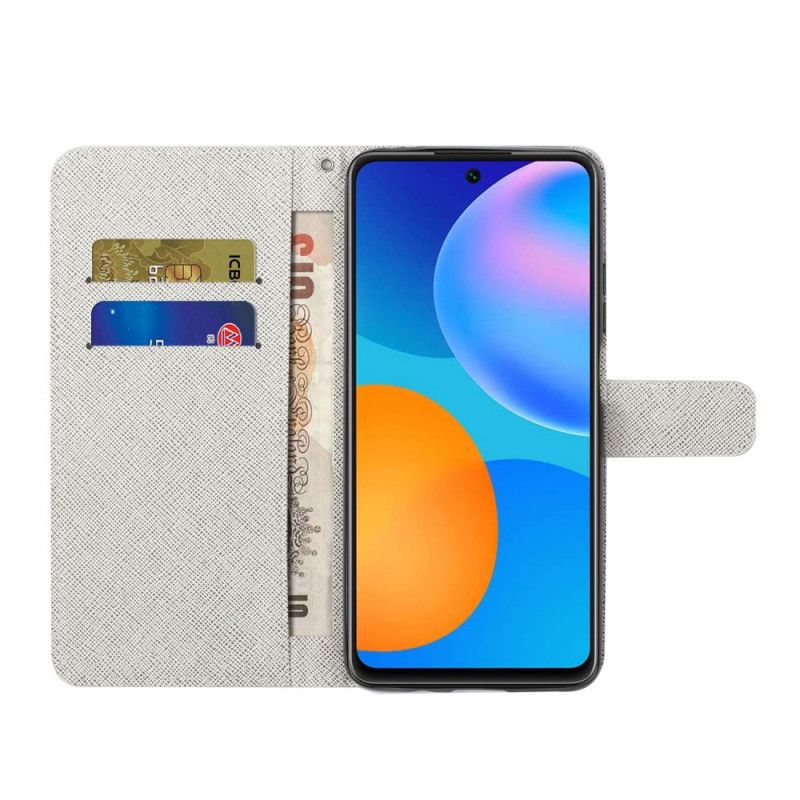 Housse Honor 10x Lite Libellules À Lanière