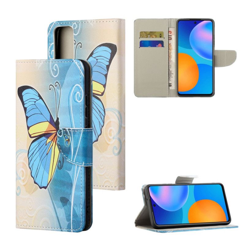 Étui Housse Honor 10x Lite Papillons