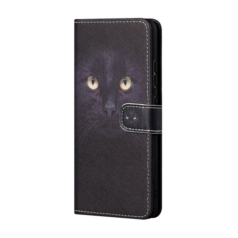 Housse Honor 10x Lite Yeux De Chat Noir À Lanière