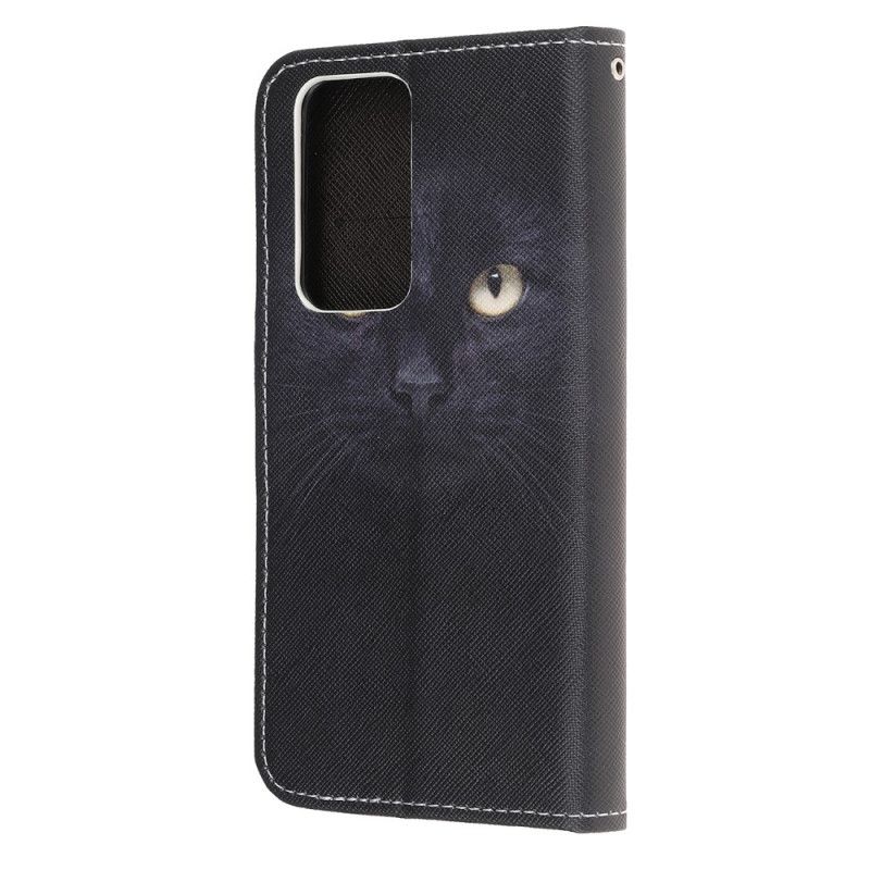 Housse Honor 10x Lite Yeux De Chat Noir À Lanière