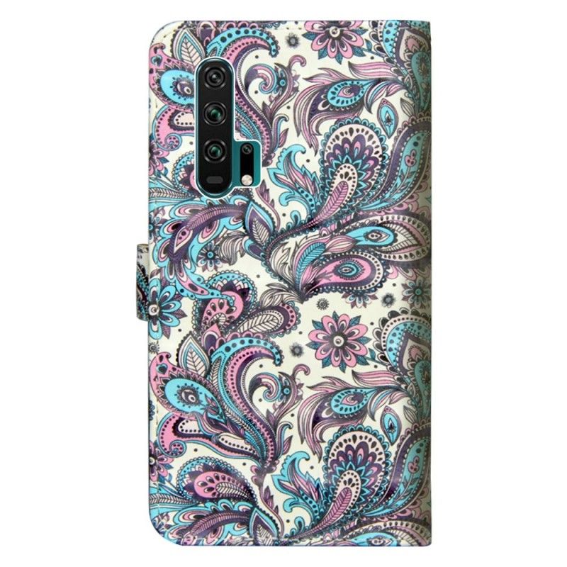 Housse Honor 20 Pro Fleurs Motifs