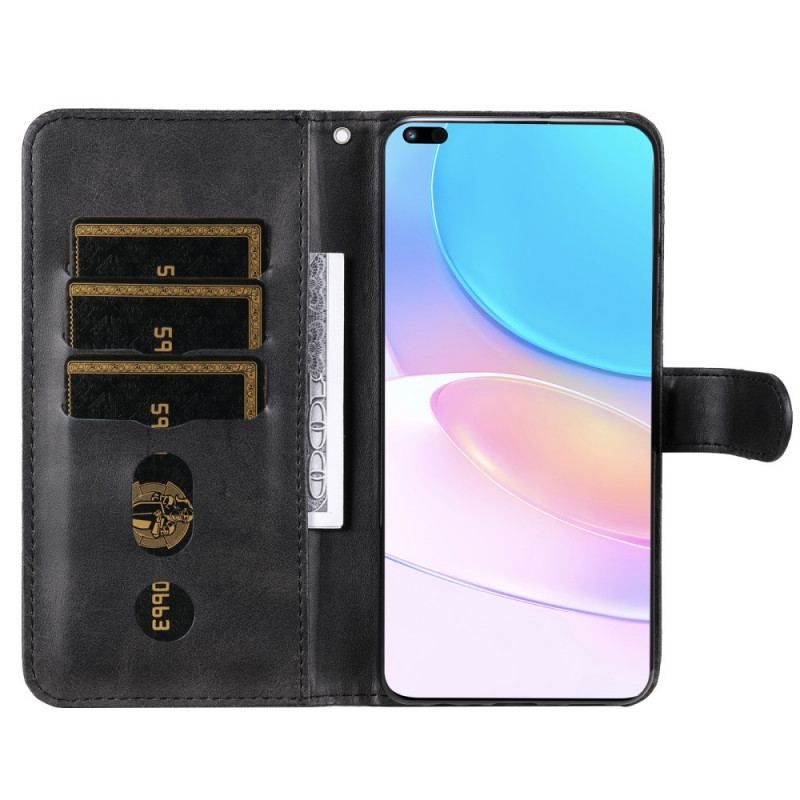 Housse Honor 50 Lite / Huawei Nova 8i Vintage Porte-Monnaie