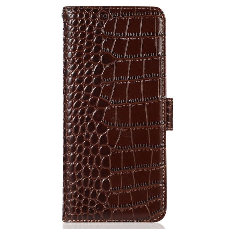 Housse Honor 70 Style Crocodile RFID