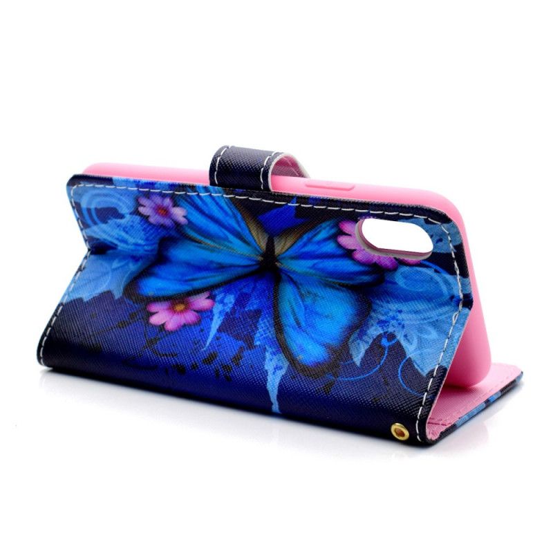 Housse Honor 8s Papillon Tropical