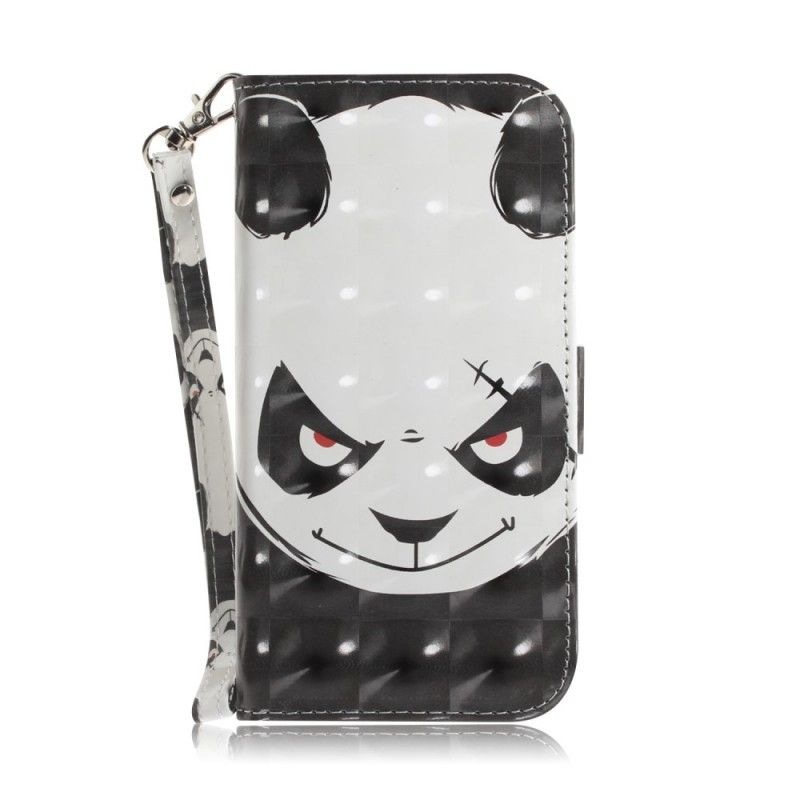 Housse Honor 8x Angry Panda À Lanière