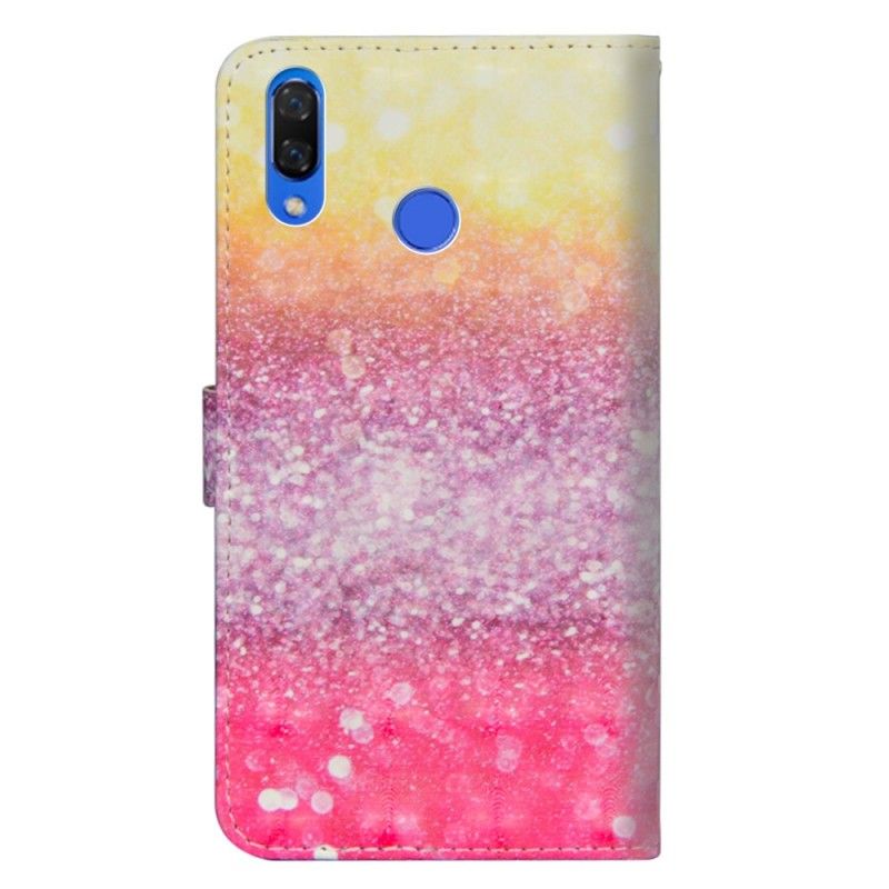 Housse Honor 8x Dégradé Paillettes Magentas