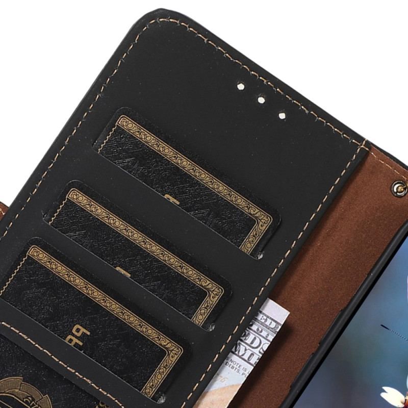 Housse Honor 90 Lite Véritable Cuir RFID