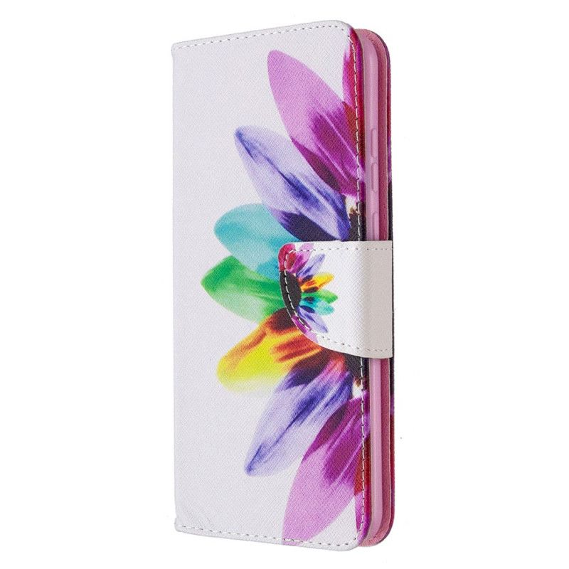 Housse Honor 9a Fleur Aquarelle