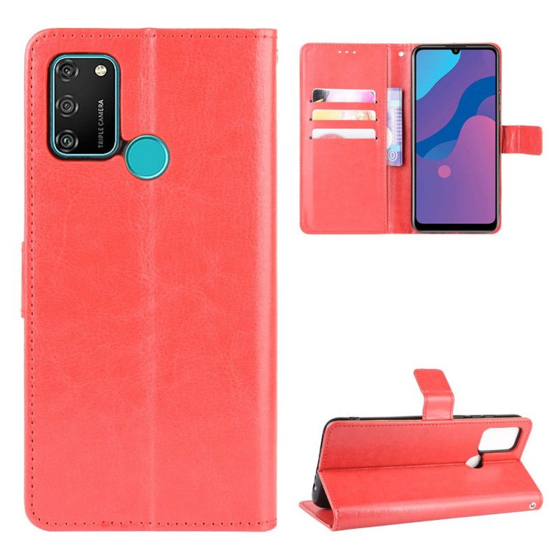 Étui Housse Honor 9a Simili Cuir Flashy