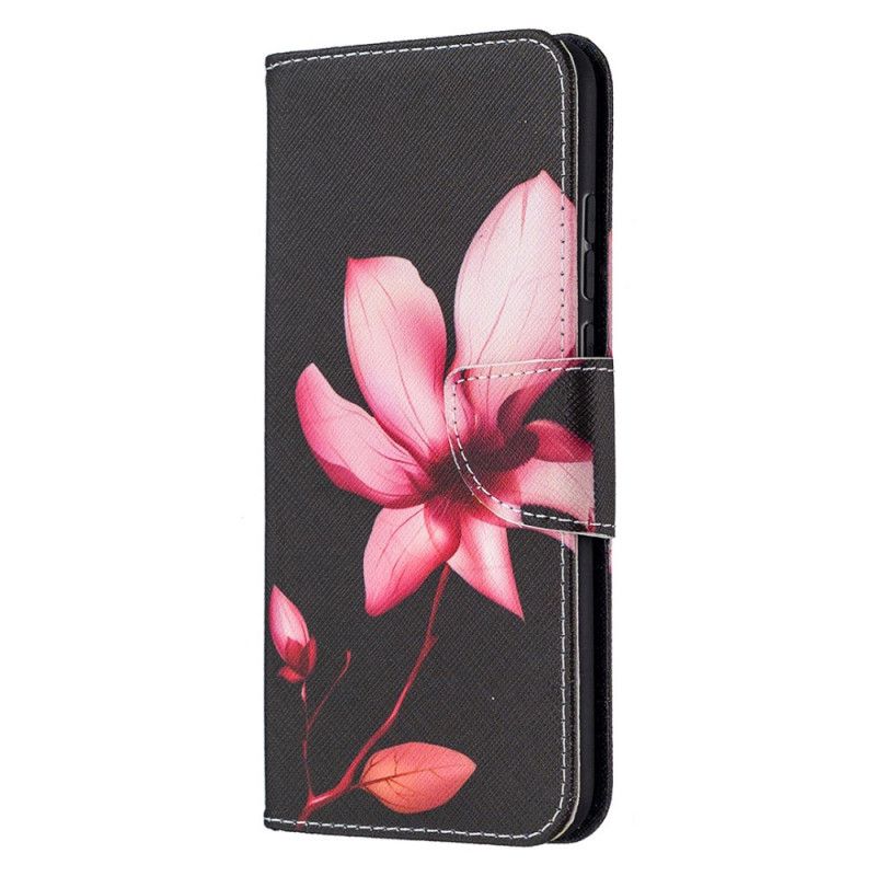 Housse Honor 9x Lite Fleur Rose