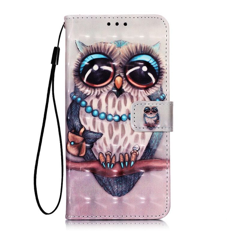 Housse Honor 9x Pro Miss Hibou