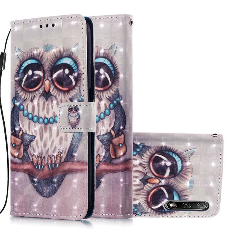 Housse Honor 9x Pro Miss Hibou