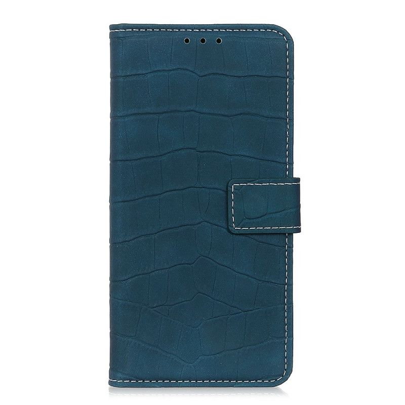 Housse Honor 9x Pro Style Peau De Crocodile Vintage