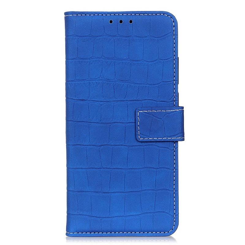 Housse Honor Magic 5 Lite Style Peau de Crocodile