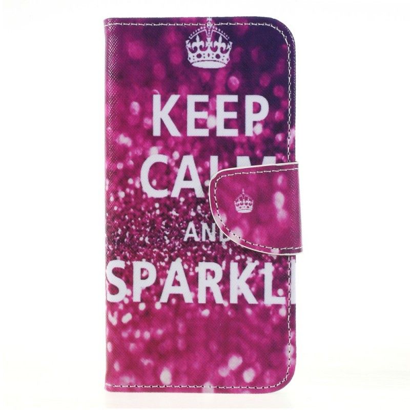 Housse Huawei Honor 9 Lite Keep Calm And Sparkle