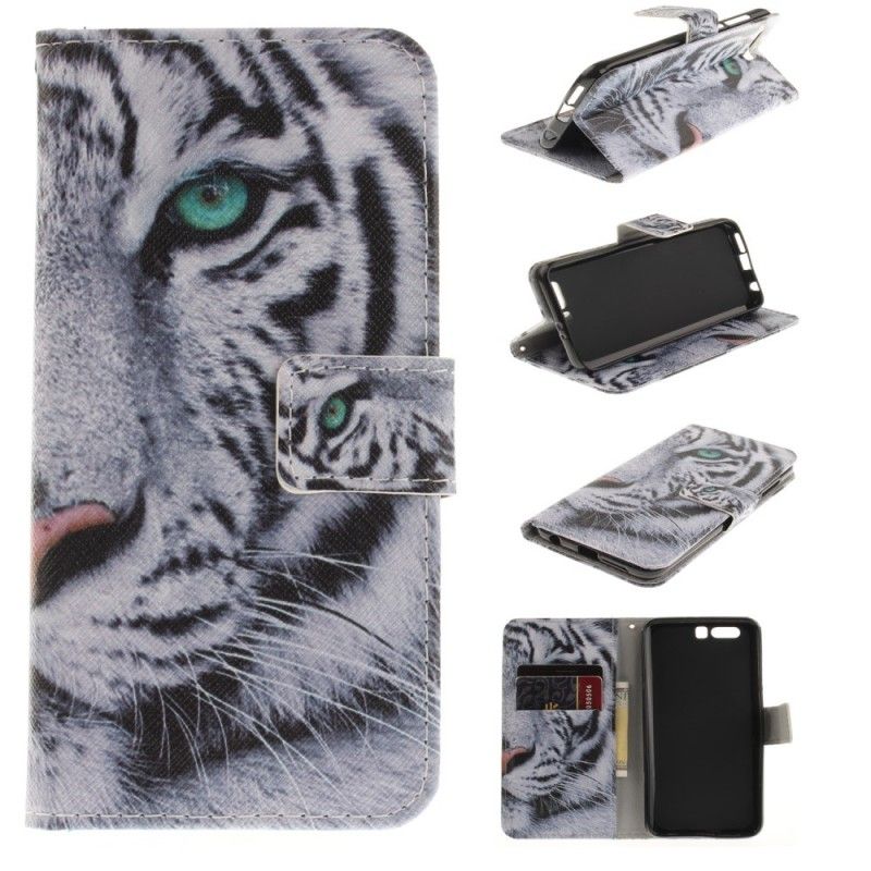 Housse Huawei Honor 9 Tigre Blanc