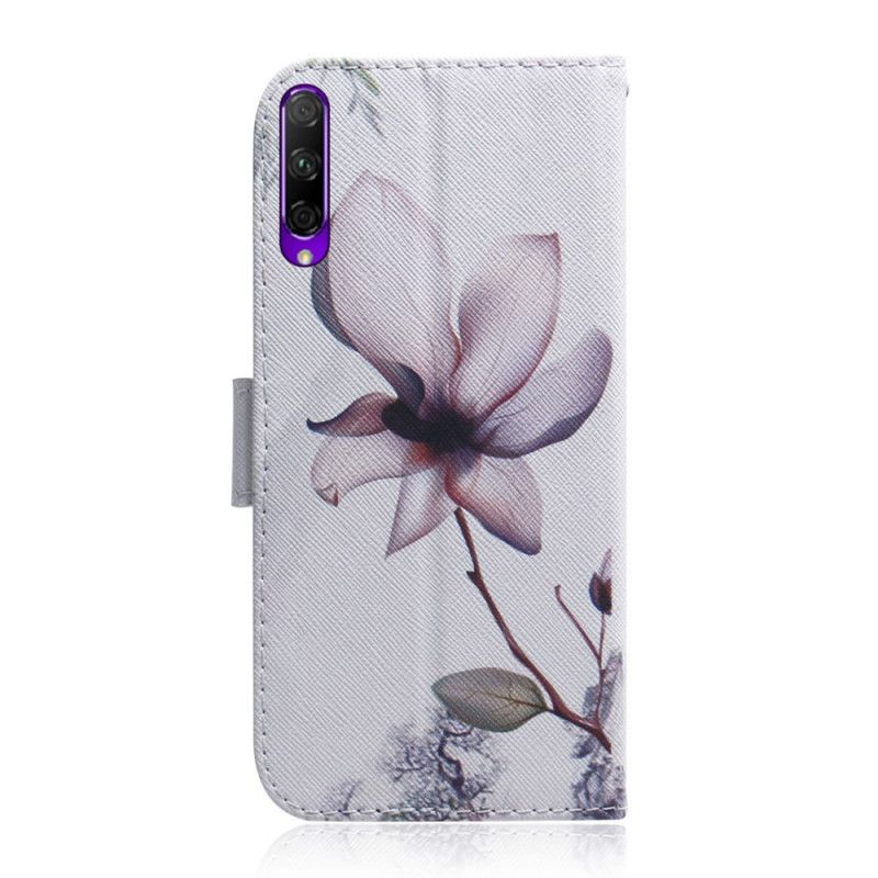 Housse Huawei P Smart Pro / Honor 9x Pro Fleur Vieux Rose