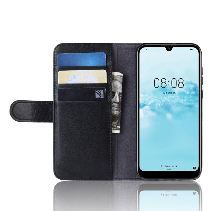 Housse Huawei Y5 2019 / Honor 8s Cuir Fendu