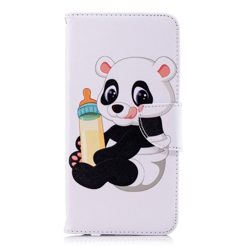 Housse Huawei Y7 2018 / Honor 7c Bébé Panda