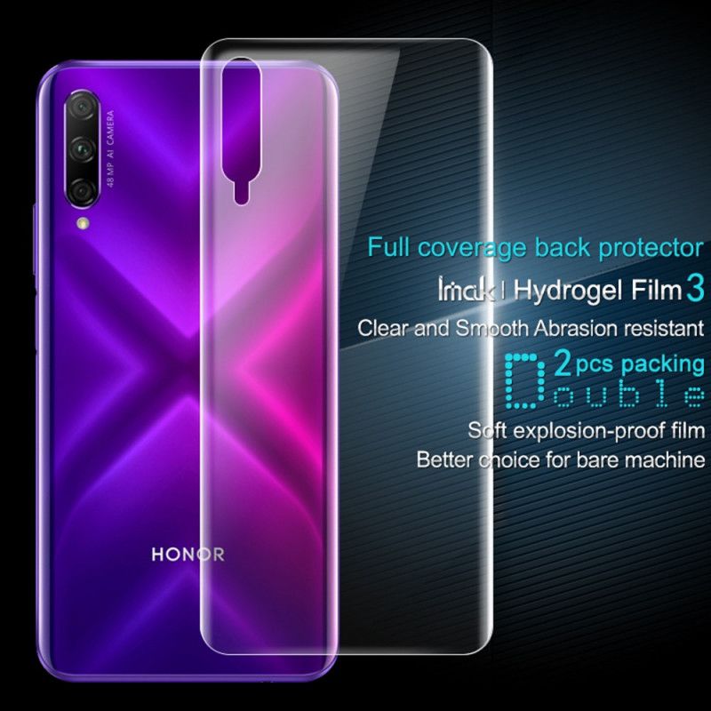 Plaque En Verre Trempé Pour Le Dos Du Honor 9x Pro Imak