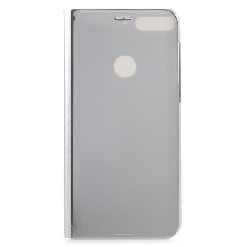 View Cover Honor 7c Miroir Et Effet Cuir