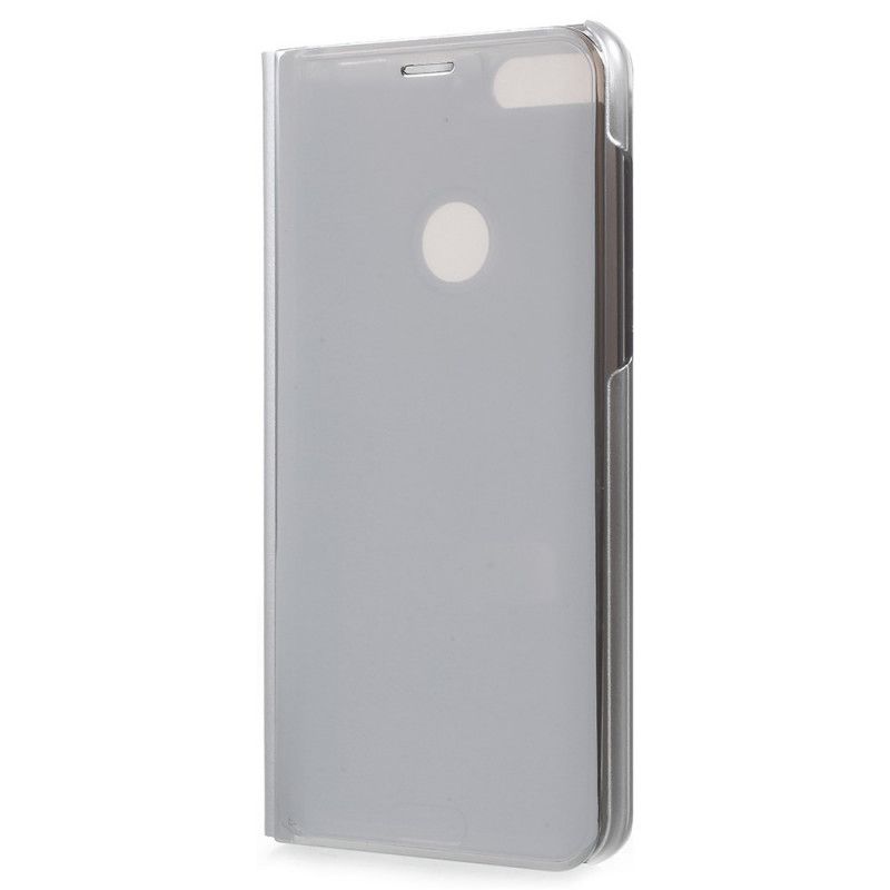 View Cover Honor 7c Miroir Et Effet Cuir