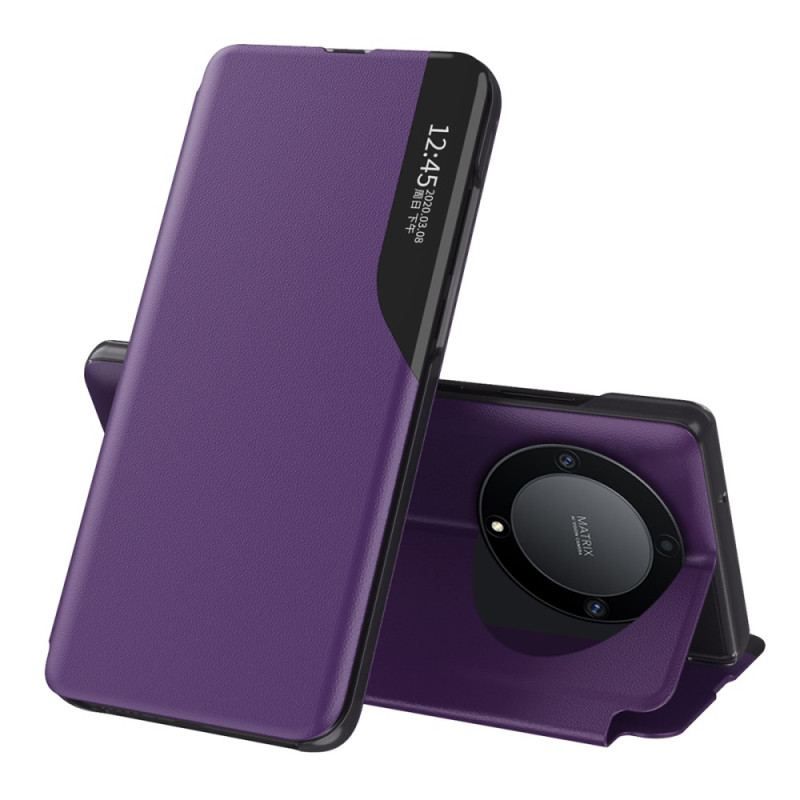 View Cover Honor Magic 5 Lite Simili Cuir