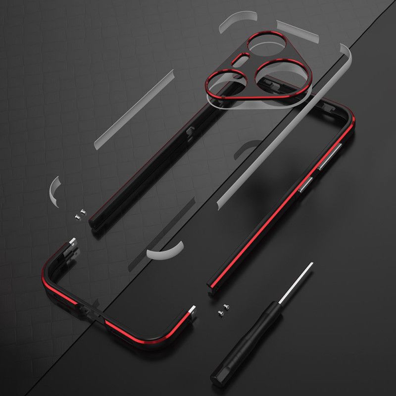 Coque Bumper pour Huawei Pura 80 Pro avec Protection d'Objectif