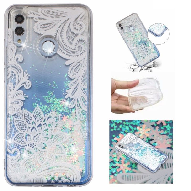 Coque Honor 10 Lite / Huawei P Smart 2019 Dentelle Paillettes