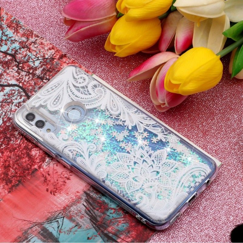 Coque Honor 10 Lite / Huawei P Smart 2019 Dentelle Paillettes